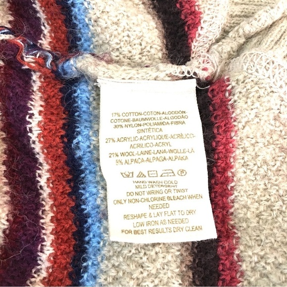 Free People Beach Road Trip Striped Pullover Sweater - Picture 11 of 13